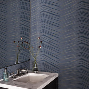 After Eight Glistening Chevron DT5053 York Papel Pintado