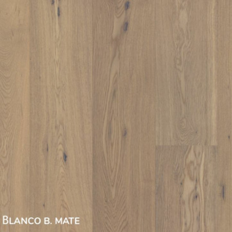 Kahrs Neutral Roble Blanco B. Mate, Tarima de madera