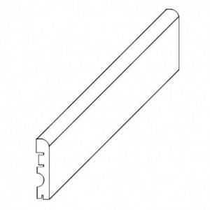 Zócalo Faus para madera 70 mm