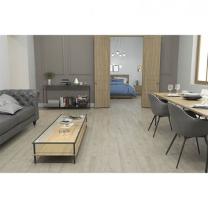 Roble Ceniza, Suelo laminado Faus Elegance 2XL S179721