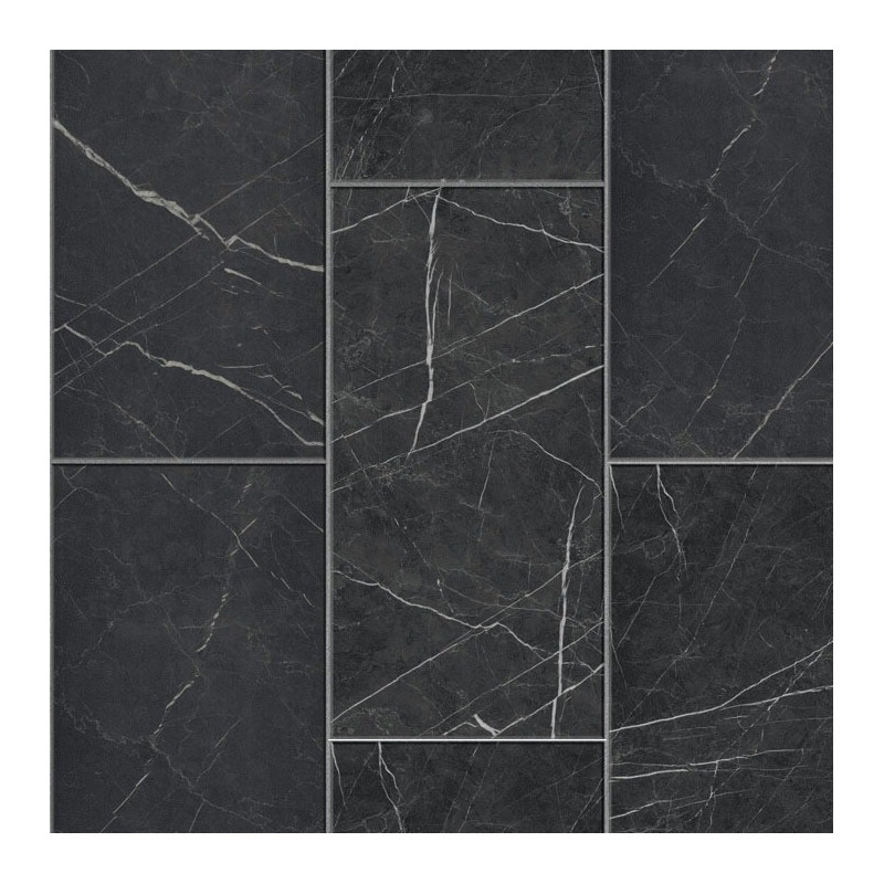 Marmol Negro, Suelo laminado Faus Industry Tiles S180239