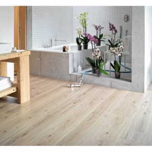 Suelo laminado Roble Castell calizo - Parador 1371173