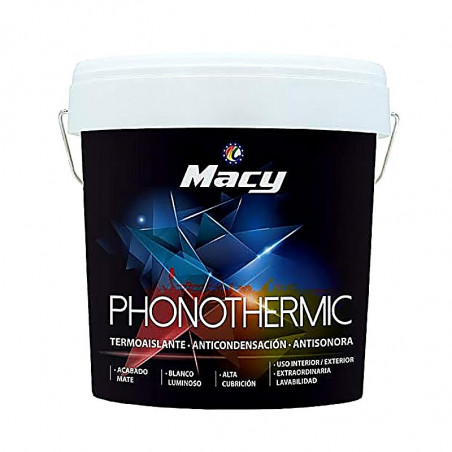 Pintura PHONOTHERMIC anticondensacion, antisonora y aislante termico Macy