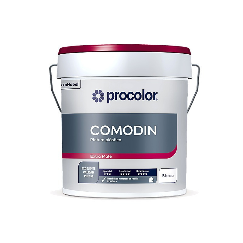Comodín Blanco - Pintura plástica profesional mate Procolor
