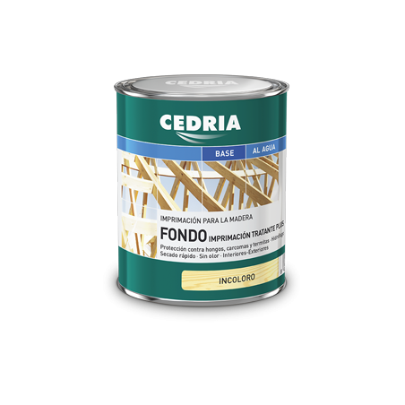 Cedria Fondo Imprimación Tratante Plus para Madera | Protección y Preparación