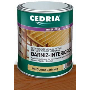 Cedria Barniz Interiores Sapeli