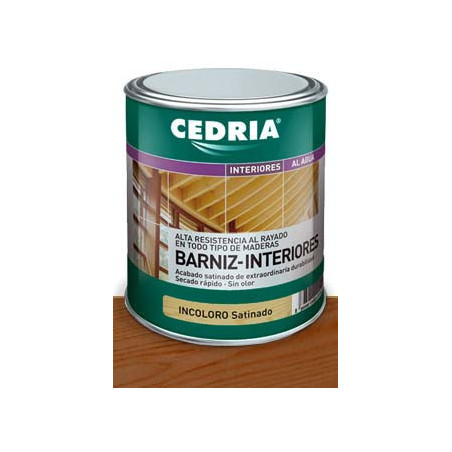 Cedria Barniz Interiores Sapeli