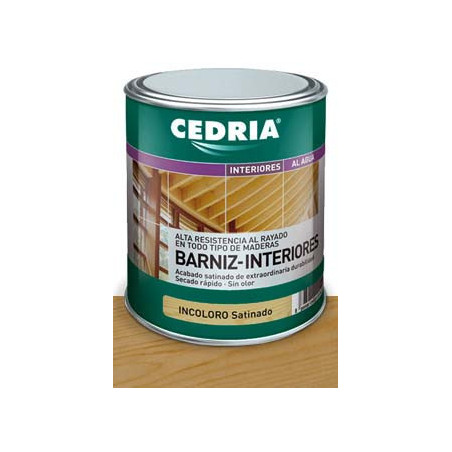 Cedria Barniz Interiores Roble Claro