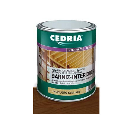 Cedria Barniz Interiores Nogal