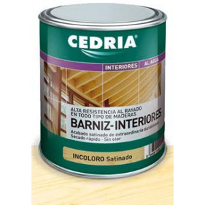 Cedria Barniz Interiores Incoloro