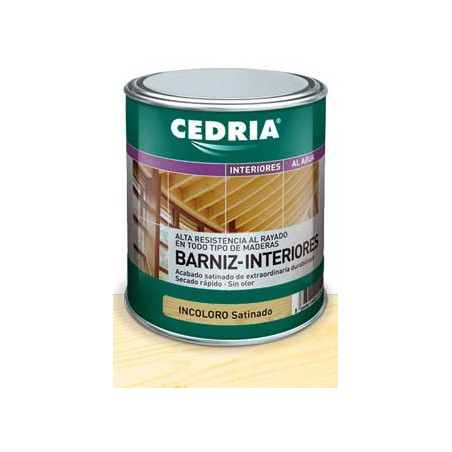 Cedria Barniz Interiores Incoloro