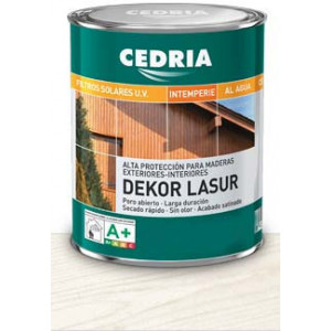 Cedria Dekor Lasur Blanco Tráfico