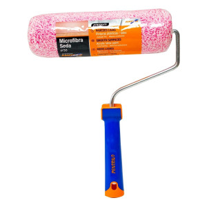 Rodillo Microfibra Rond Ø50 22 cm, con mango bimateria, ideal para un acabado suave y profesional en tus proyectos de pintura.