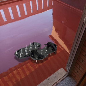 Zapatos para Aplicaciones sobre Suelos autonivelantes Pentrilo 08638, ideales para un agarre seguro y eficiente en cualquier sup