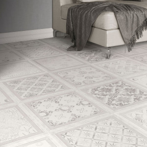 Descubre el encanto del suelo laminado Faus Retro S177215, un azulejo vintage que transforma tus espacios con estilo.