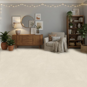 Granito Crema, suelo laminado Faus Industry Tiles, elegancia y durabilidad para tus espacios. ¡Transforma tu hogar!