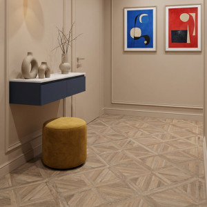 Suelo laminado Faus Masterpieces Normandie Brun, elegancia y durabilidad para transformar tu hogar con estilo.
