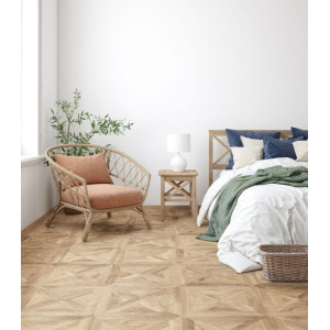 Roble Rennes, Suelo laminado Faus Masterpieces S186712, elegancia y durabilidad para transformar tu hogar.