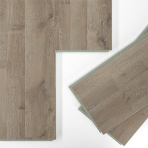 Roble Taupe, suelo laminado Faus Harmony S186866, ideal para transformar tu hogar con estilo y durabilidad.