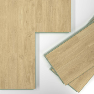 Suelo laminado Faus Harmony Roble Tierra, elegante y duradero, ideal para transformar tu hogar con estilo.