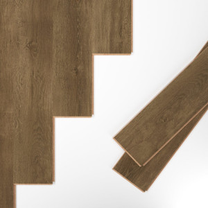Castaño Tostado, suelo laminado Faus Prestige S186897, ideal para dar calidez y estilo a tus espacios.