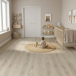 Roble Chia, suelo laminado Faus Prestige S186910, ideal para transformar tu espacio con elegancia y durabilidad.