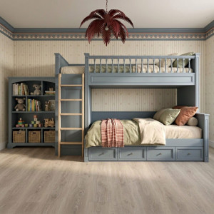 Roble Lino, Suelo laminado Faus Prestige S186927, elegancia y durabilidad para tus espacios. Ideal para cualquier ambiente.