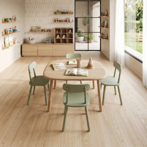Roble Marfil, Suelo laminado Faus Prestige S186996, elegancia y durabilidad para transformar tu hogar.