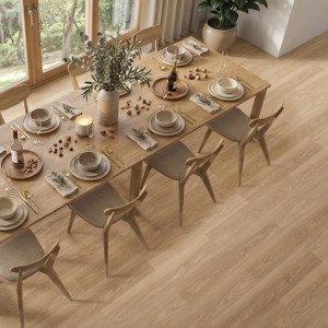 Roble Nuez, Suelo laminado Faus Prestige S187023, elegancia y durabilidad para tus espacios. ¡Transforma tu hogar hoy!