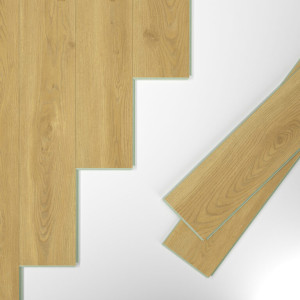 Suelo laminado Faus Cosmo 4V S186736 Roble Dubai 4V, elegancia y durabilidad para tu hogar.