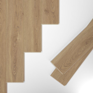 Suelo laminado Faus Cosmo 4V Roble Lisboa 4V, elegante y duradero, ideal para transformar tu hogar con estilo.